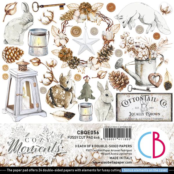 Cozy Moments Fussy Cut 6x6 Pad