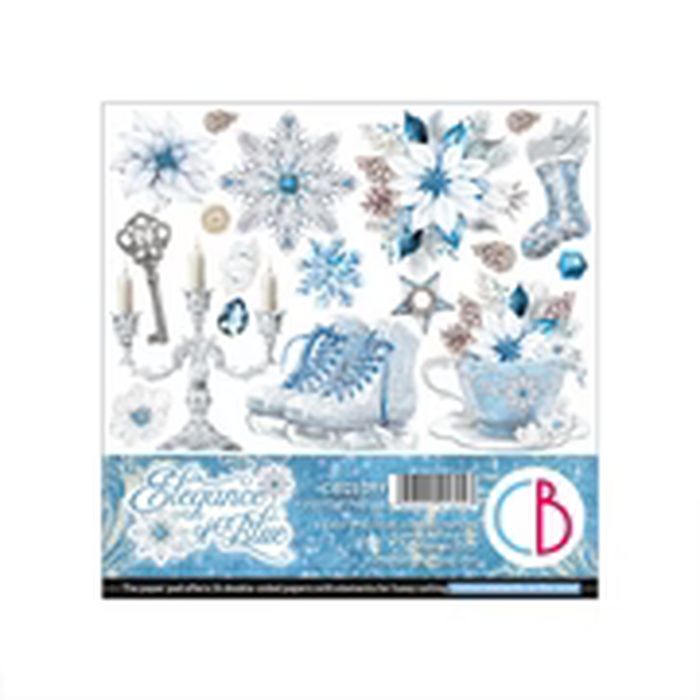 Ciao Bella Elegance of Blue Fussy Cut Pad 6"x6"