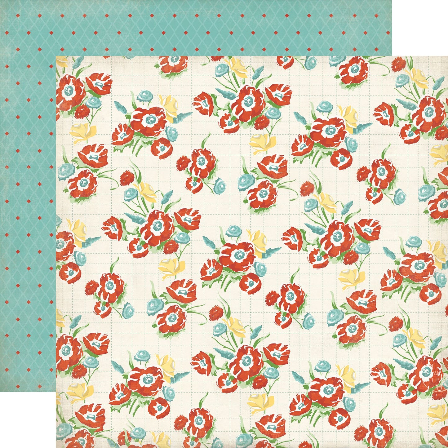 Roll With It Floral DS Paper (1 Sheet)