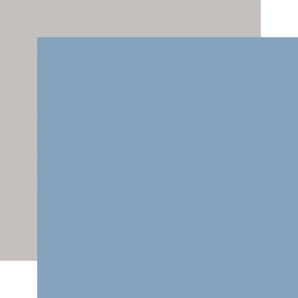 Carta Bella: Seashore - Blue / Gray 12x12 Coordinating Solid DS Paper