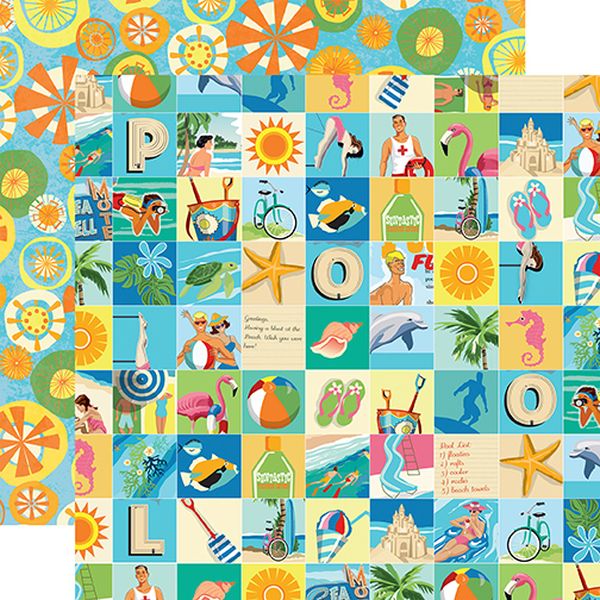 Summer Splash Beach Squares