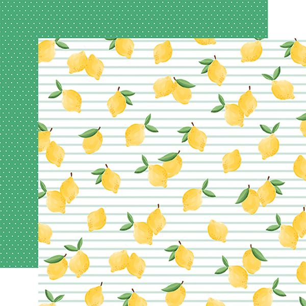 Carta Bella Summer Market Lovely Lemons DS Paper (1 Sheet)