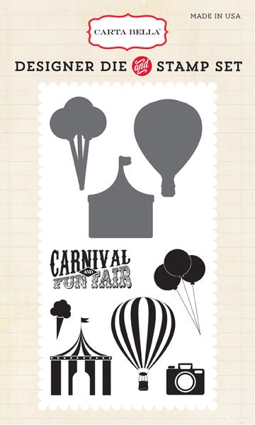 Carnival Fun Fair Die/Stamp Com