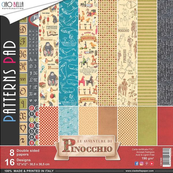 Le Avventure Di Pinocchio 12x12