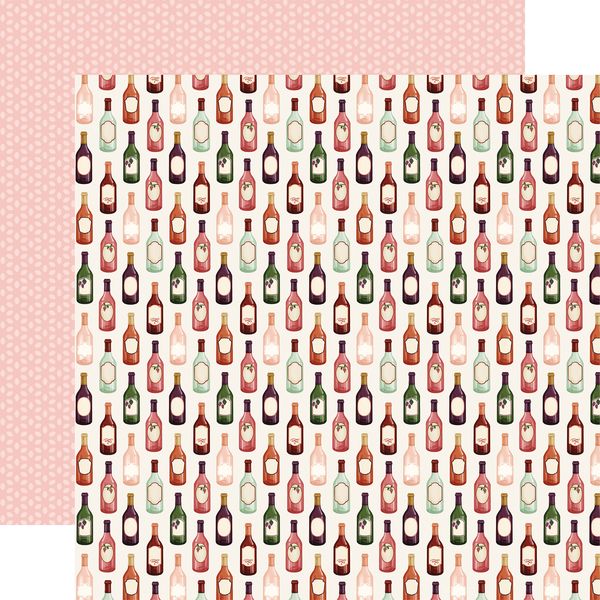 Carta Bella Wine Wine Cellar Collection 12x12 DS Patterned Paper (1 Sheet)