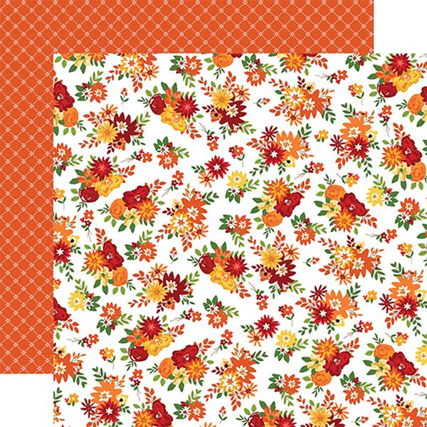 Welcome Autumn Fall Floral DS