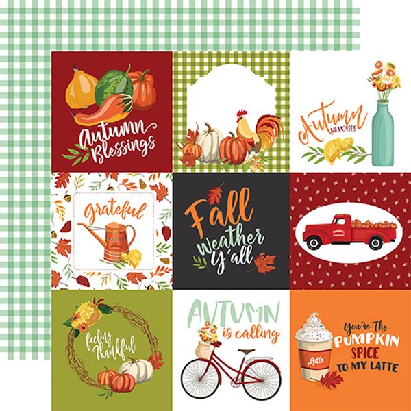 Welcome Autumn 4X4 Journaling