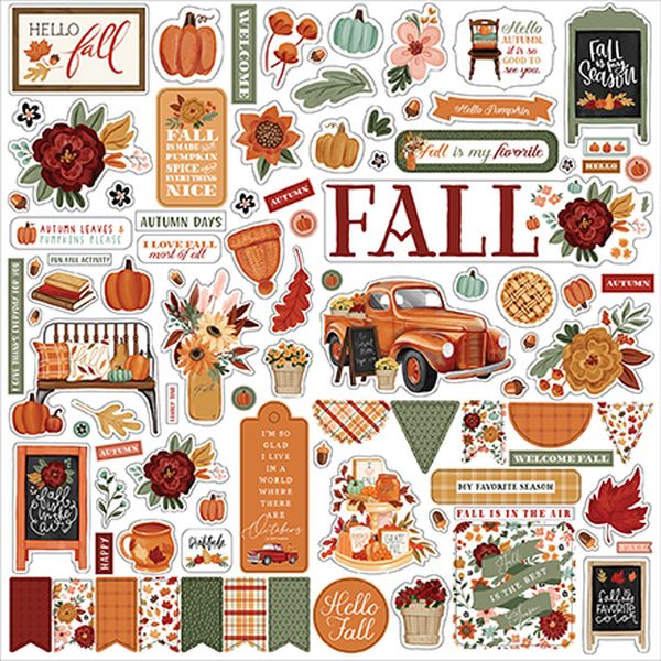 Welcome Fall Elements Sticker