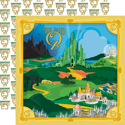 Carta Bella Wizard of Oz The Land of Oz DS Paper (1 Sheet)