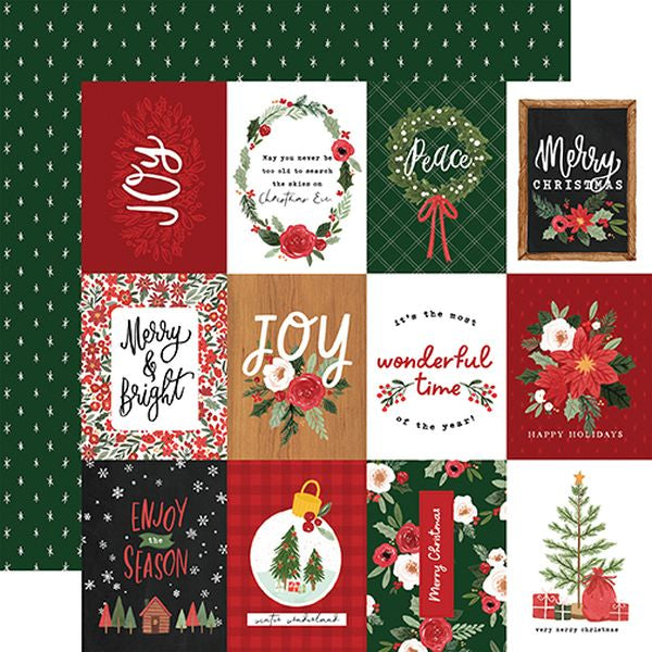 Happy Christmas 3X4 Journaling