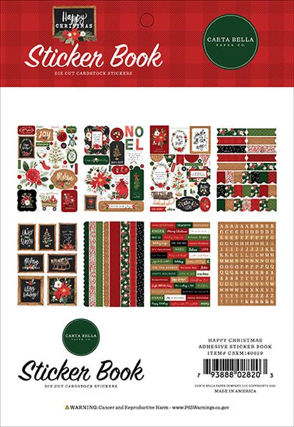DISC - Happy Christmas Sticker Book