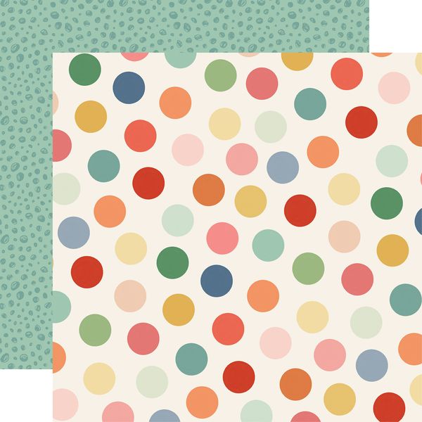 Carta Bella They Say It's Your Birthday Hip Hip Hooray Dots 12x12 DS Patterned Paper (1 Sheet) (1 Sheet)