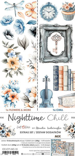 Craft-o-Clock Nighttime Chill extras set – mix