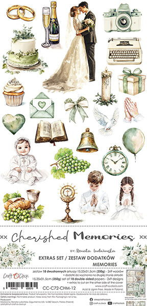 Craft-o-Clock Cherished Memories extras set – chill