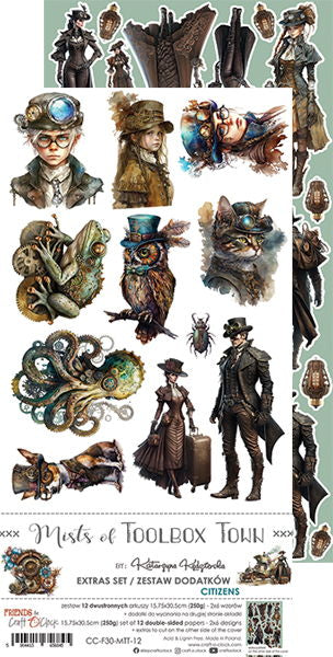 Craft-o-Clock Mists of Toolbox Town Extras Citizens