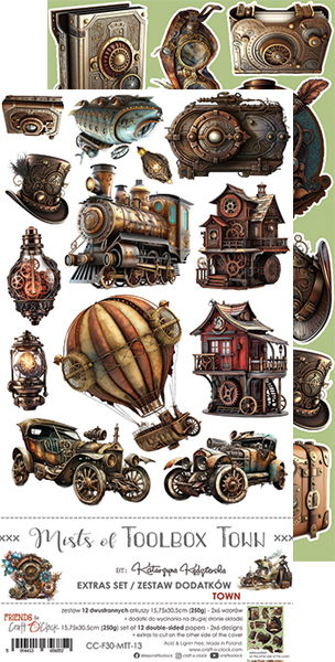 Craft-o-Clock Mists of Toolbox Town Extras Town