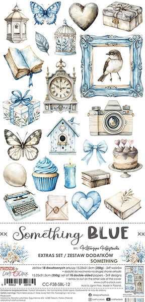 Craft-o-Clock Something Blue extras set