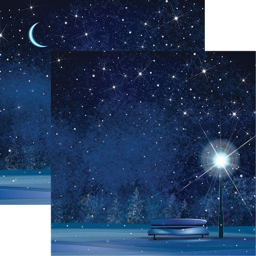Reminisce Christmas Eve: White Christmas DS Paper (1 Sheet)