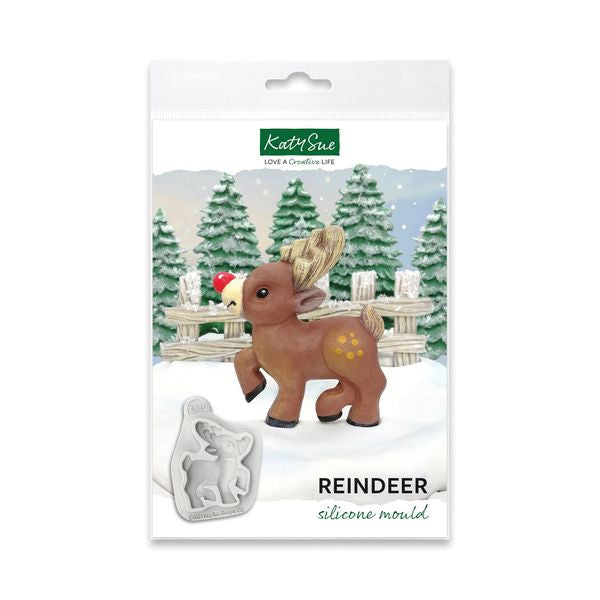 Katy Sue Reindeer Silicone Mould