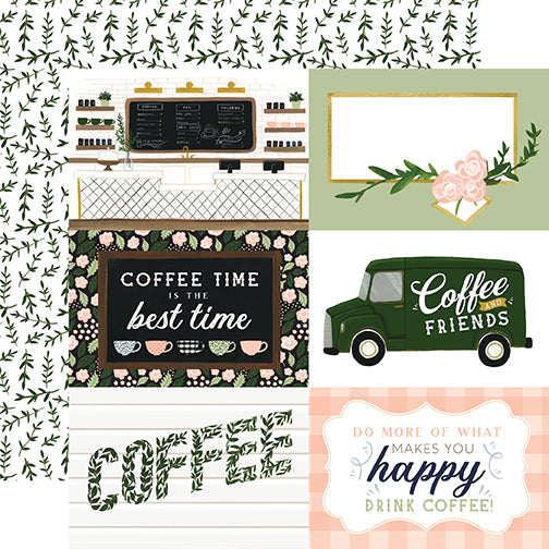 Echo Park Coffee & Friends: 6X4 Journalin