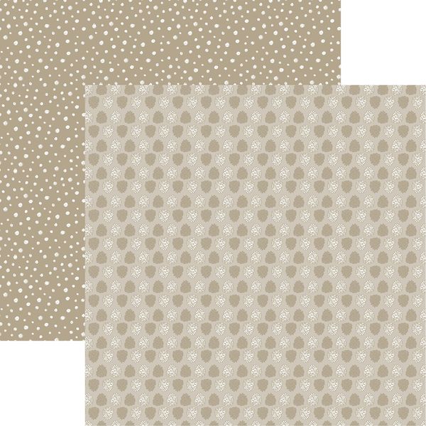 Reminisce Christmas Spruce: Pinecones DS Paper (1 Sheet)