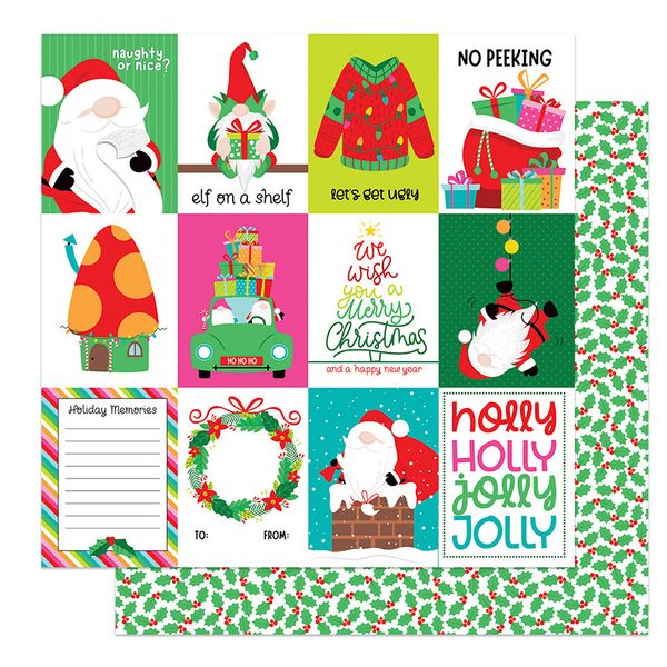 Tulla & Norbert's Christmas Party - Holly Jolly DS Paper