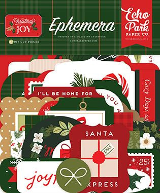 Echo Park Christmas Joy Icons Ephemera