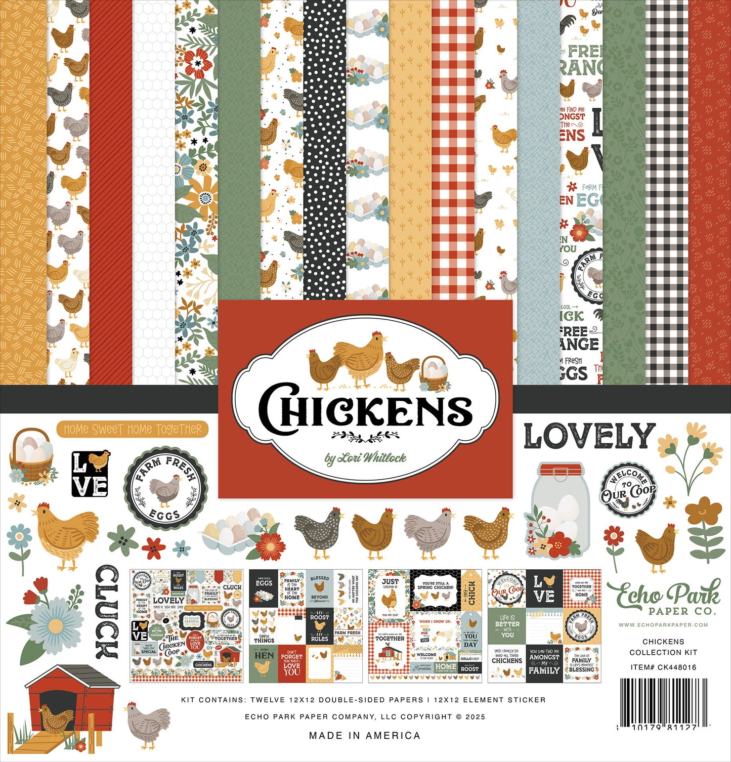 Echo Park Chickens Collection Kit