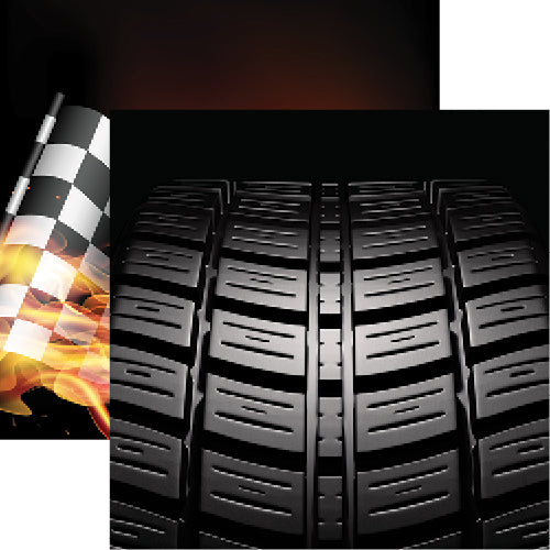 Reminisce Checkered Flag: That's How I Ro DS Paper (1 Sheet)