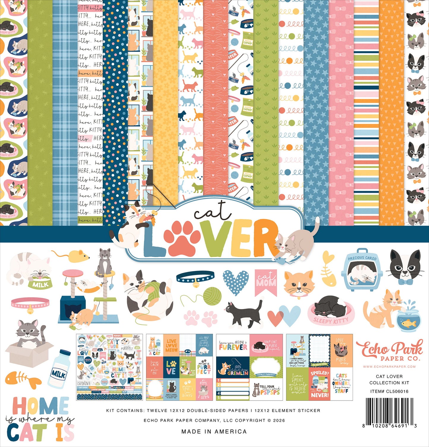 Echo Park Cat Lover Collection Kit