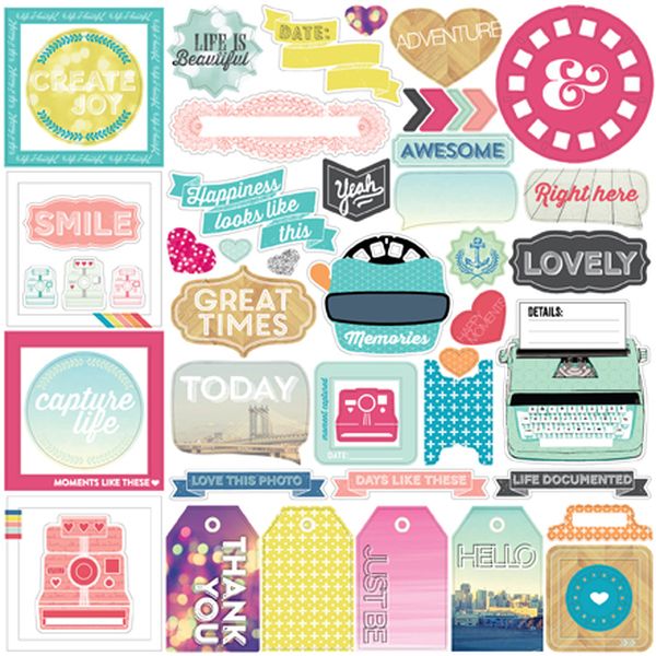 Capture Life Element Sticker