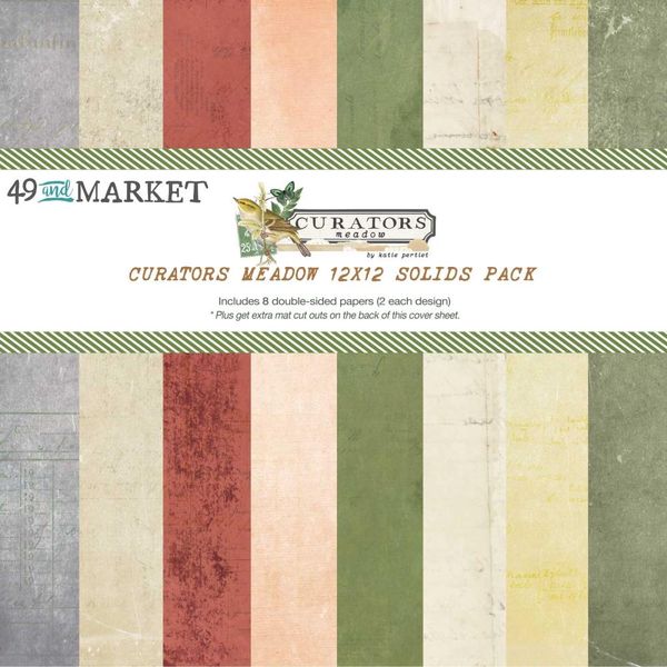 DISC - Curators Meadow 12x12 Solids Pa