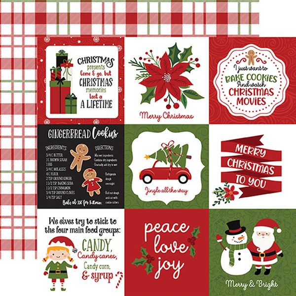 Christmas Magic 4X4 Journaling
