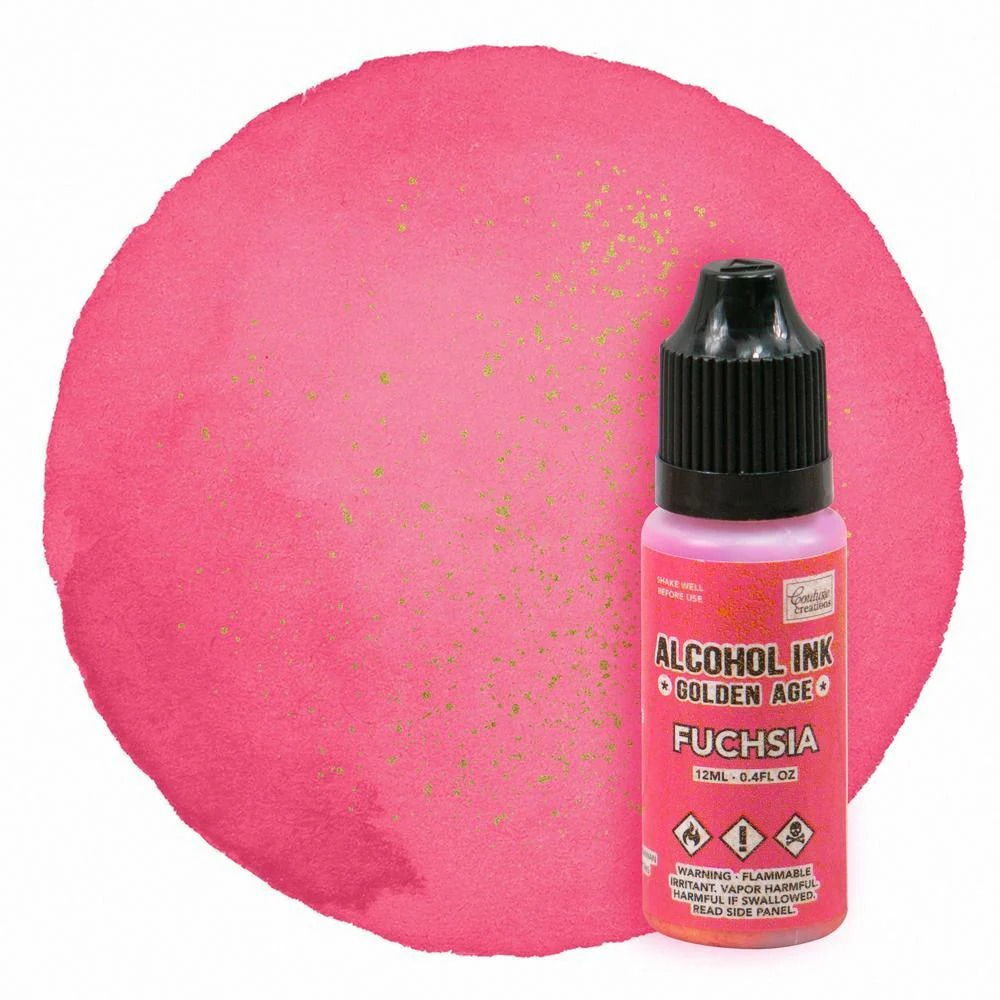 Alcohol Ink Golden Age 12ml | 0.4fl Oz - Fuchsia