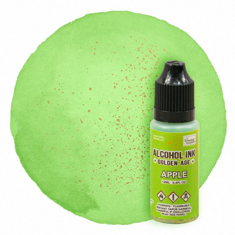 Alcohol Ink Golden Age 12ml | 0.4fl Oz - Apple