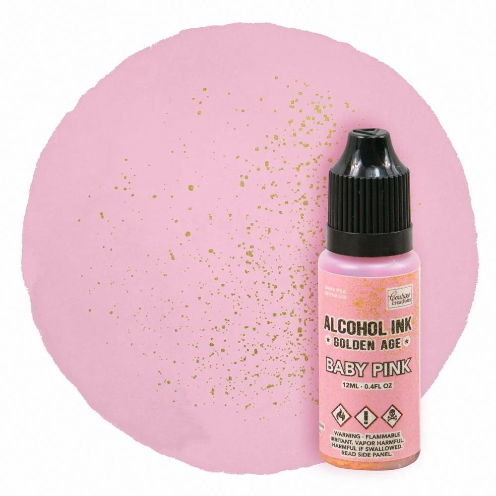 Alcohol Ink Golden Age 12ml | 0.4fl Oz - Baby Pink