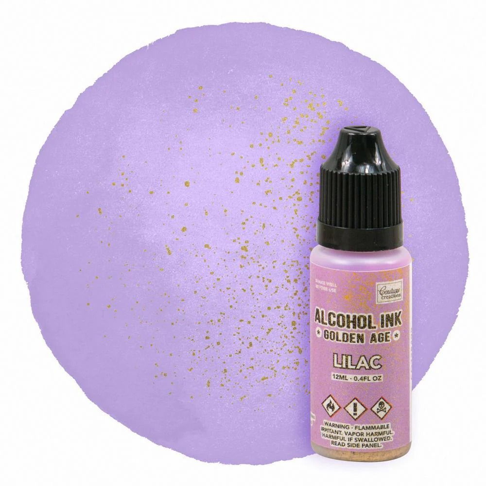 Alcohol Ink Golden Age 12ml | 0.4fl Oz - Lilac