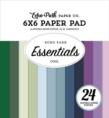 Echo Park Cool Essentials 6x6 Paper Pad