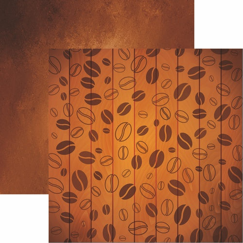 Reminisce Coffee & Tea: Java Love DS Paper (1 Sheet)