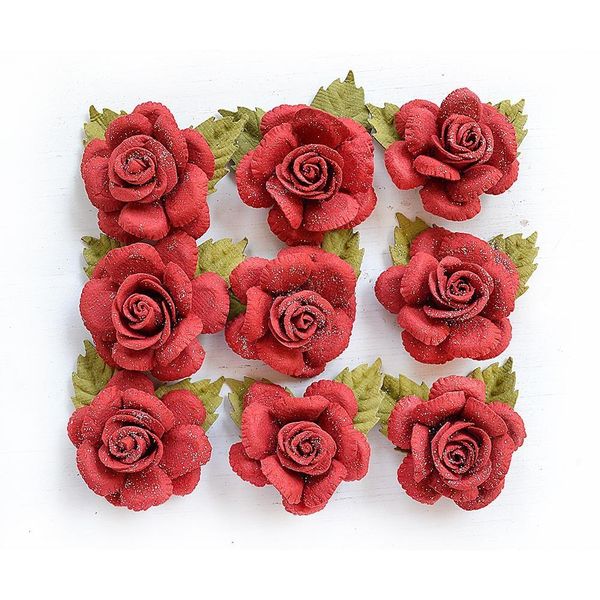 Little Birdie Love and Roses Karin Paper Flowers