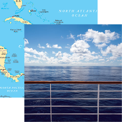 Reminisce Caribbean Cruise: Caribbean Cru DS Paper (1 Sheet)