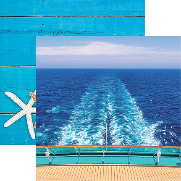 Reminisce Caribbean Cruise: Set Sail DS Paper (1 Sheet)