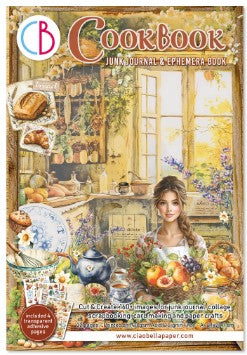 Ciao Bella: Cookbook Junk Journal & Ephemera Book A4 32/Pkg