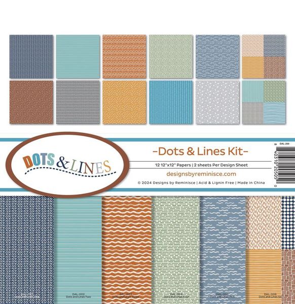 Reminisce Dots and Lines Kit