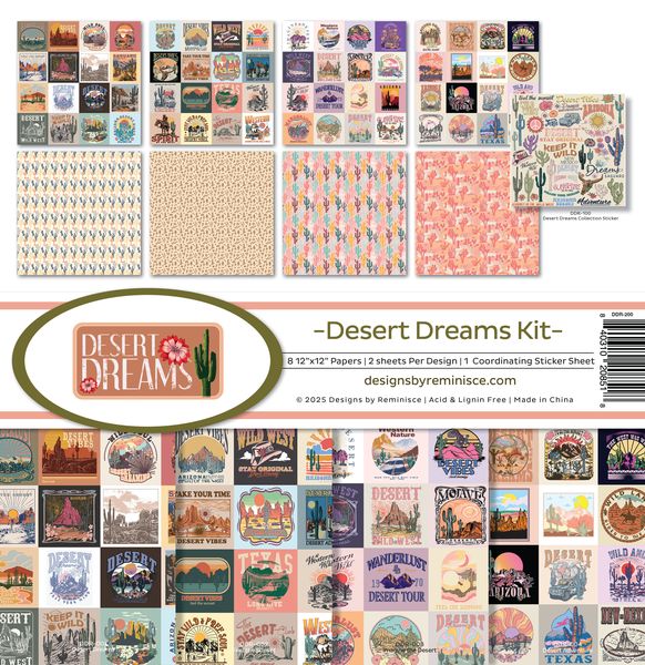 Reminisce Desert Dreams Collection Kit