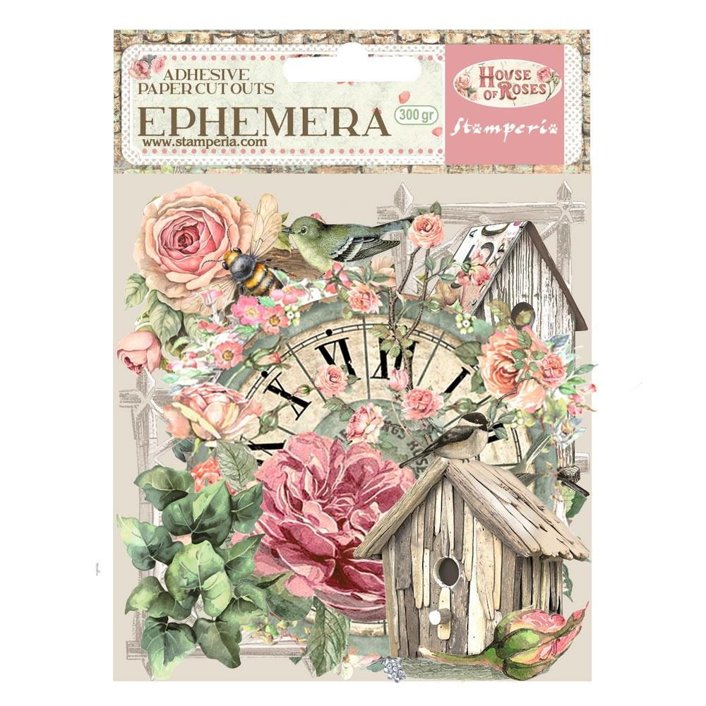 Stamperia House of Roses Ephemera