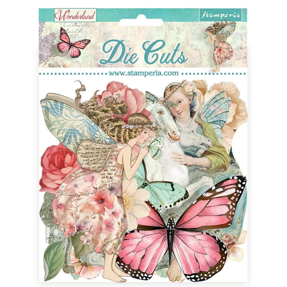 DISC - Stamperia Die-Cuts-Wonderland