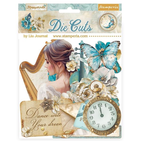 Stamperia Masquerade Assorted Die Cuts
