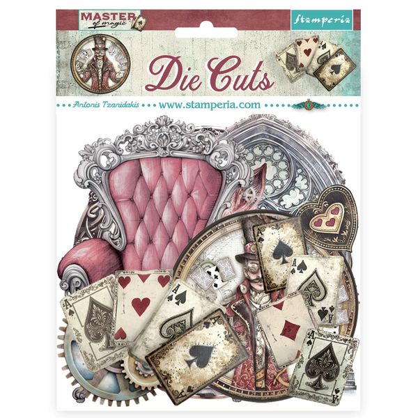 Stamperia Master of Magic Assorted Die Cuts