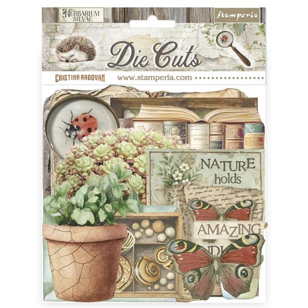 Stamperia Herbarium Silvae Assorted Die Cuts